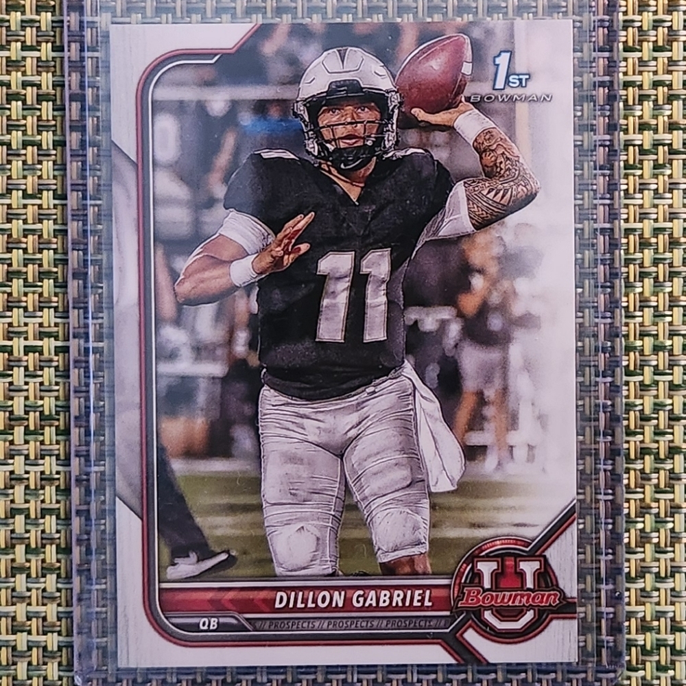 Dillon Gabriel Bowman University 1st Edition Football Card